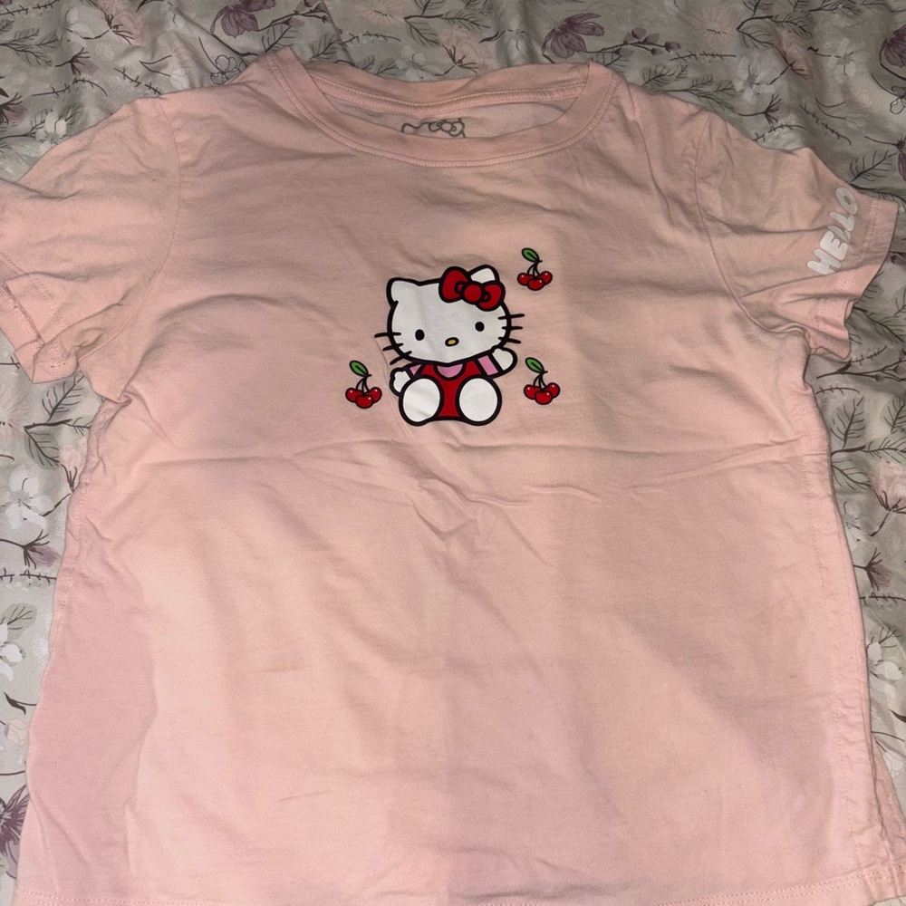 Hello Kitty Cherry Blossom Pink Tee